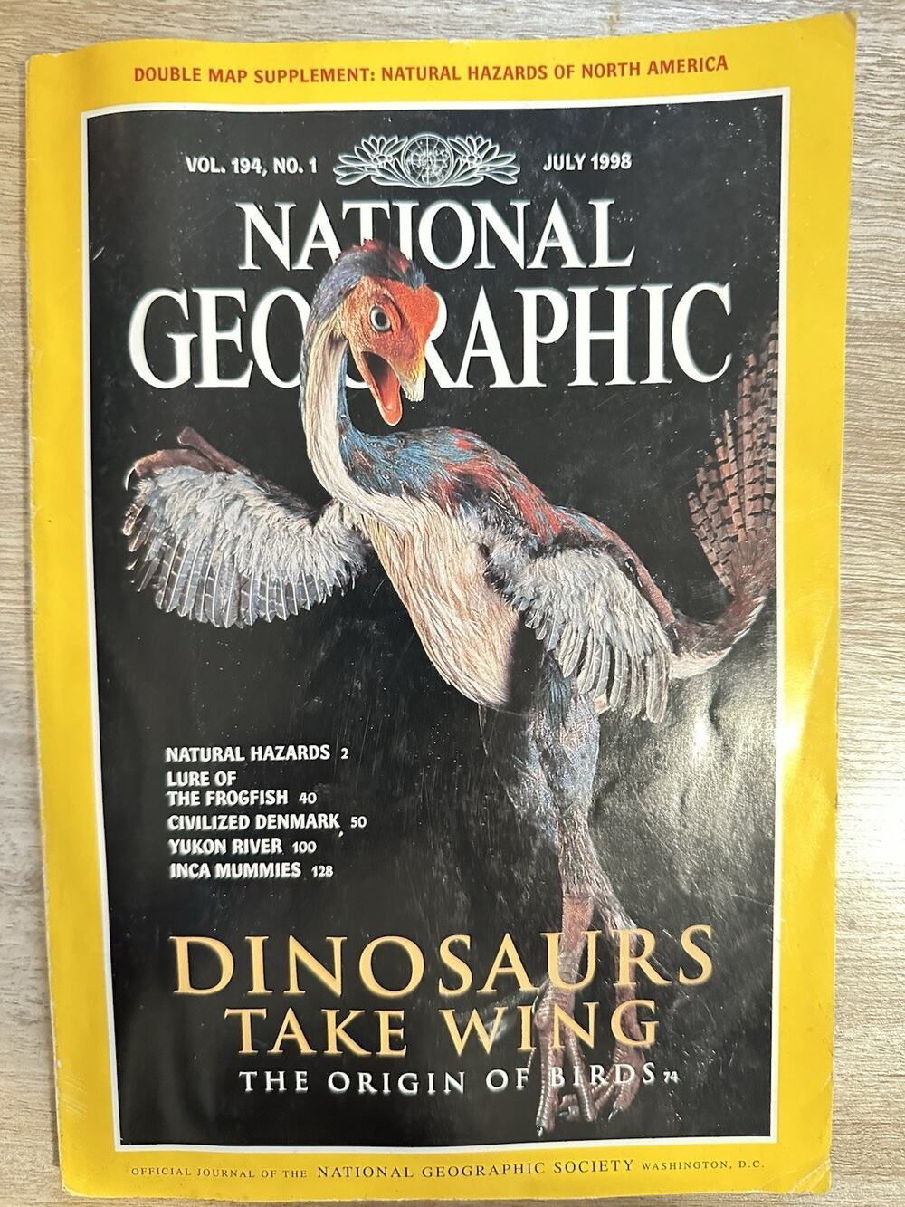 National Geographic Magazine Vol 194 #1 July 1998